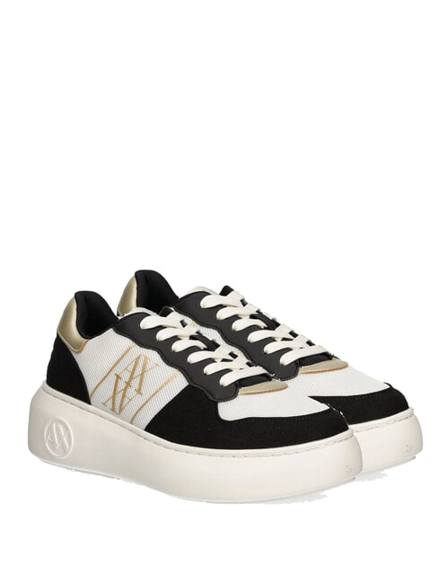 ARMANI EXCHANGE A|X Platform sneakers bla / ofwh - Women’s shoes