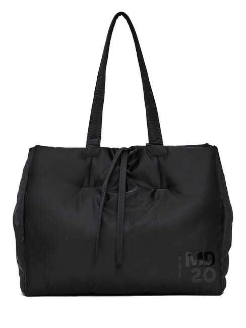 MANDARINA DUCK MD20 BALLOON Reversible shopping bag BLACK - Women’s Bags