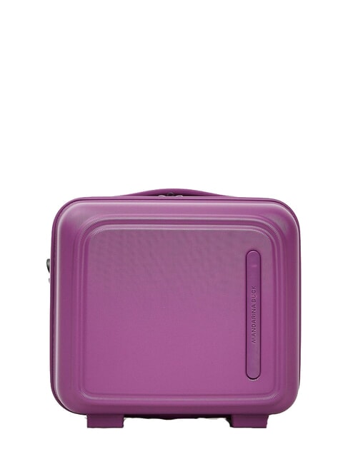 MANDARINA DUCK LOGODUCK + Rigid beauty case with shoulder strap orchid - Beauty Case