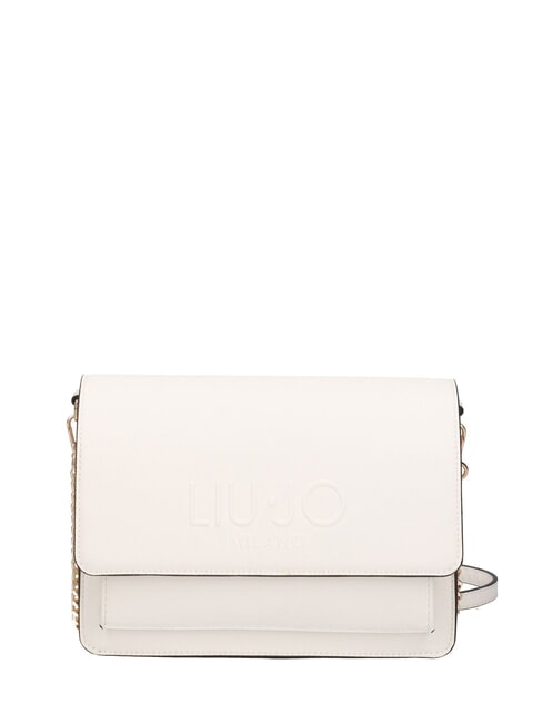 LIUJO HALONA Shoulder bag with flap OFFWHITE - Women’s Bags
