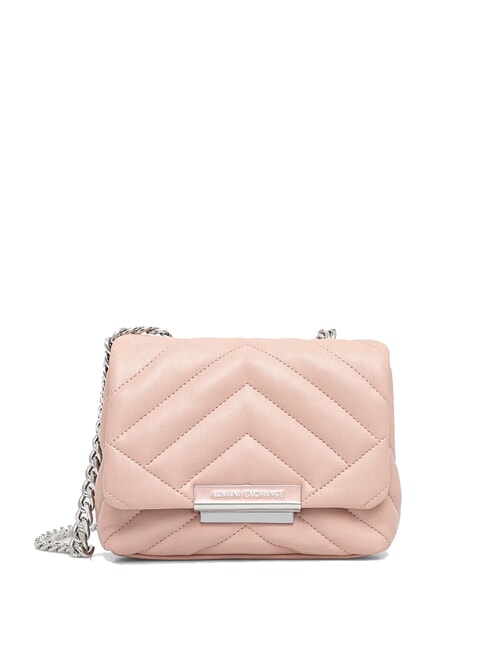 ARMANI EXCHANGE A|X MATELASSE Mini shoulder bag milk punch - Women’s Bags