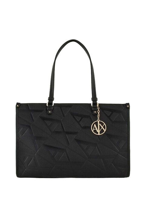 ARMANI EXCHANGE A|X MONOGRAM Shoulder Shopper Bag black / black - Women’s Bags