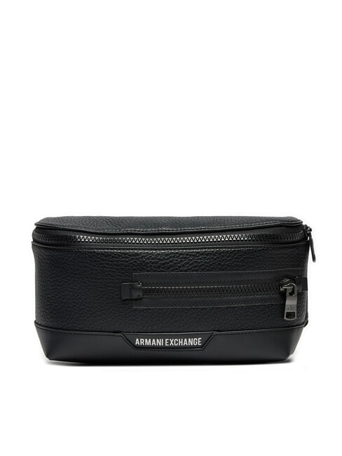 ARMANI EXCHANGE A|X Bum bag with pocket Black - Hip pouches
