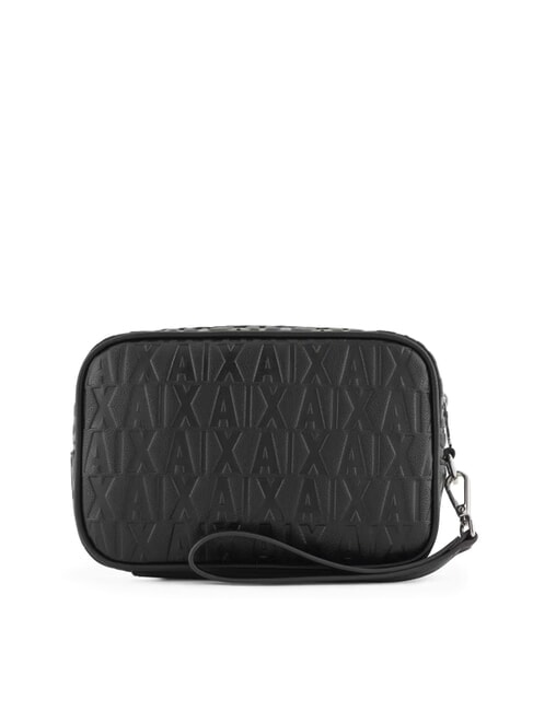 ARMANI EXCHANGE A|X Beauty clutch with wristlet Black - Beauty Case