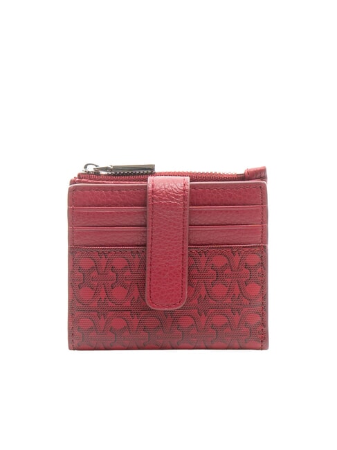 COCCINELLE METALLIC COATED MONOGRAM Mini wallet mul.sangr/sangr - Women’s Wallets