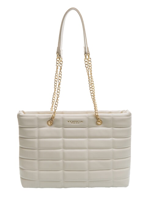TOSCA BLU PONZA Shopper bag with chain handles white - Women’s Bags