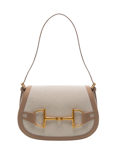 TOSCA BLU POSITANO Bag with flap jacquard inserts LEATHER - Women’s Bags