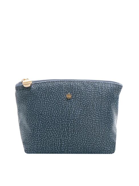 BORBONESE CLASSICA POUCH MEDIUM Beauty denim - Sachets & Travels Cases