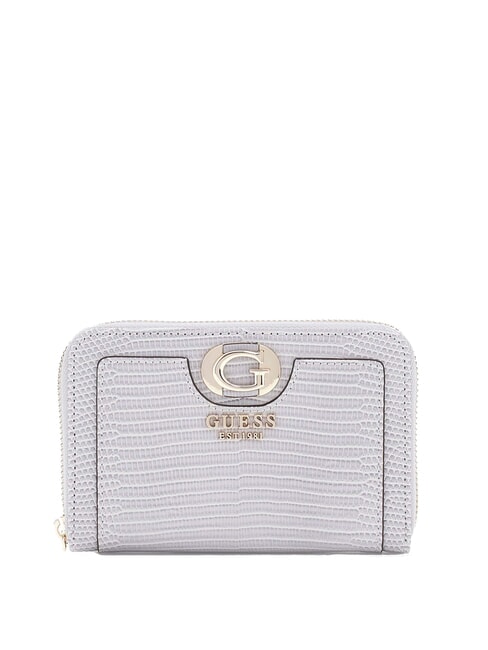 GUESS ORLINA Lizard Medium Wallet lavender grey - Women’s Wallets