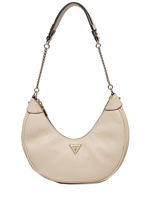 GUESS FEDORA Chain handle shoulder bag bone - Women’s Bags