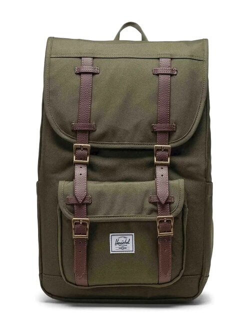 HERSCHEL LITTLE AMERICA MID Mid size backpack ivygr - Backpacks & School and Leisure