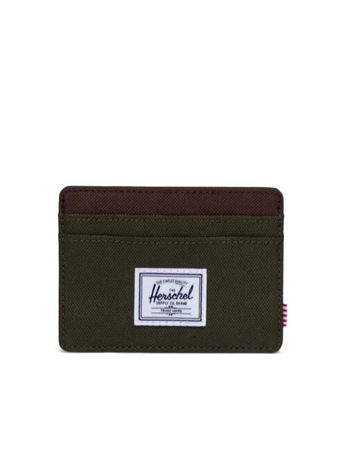 HERSCHEL CHARLIE  Flat card holder ivygr / chco - Women’s Wallets