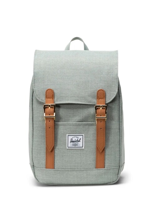 HERSCHEL RETREAT MINI Backpack iceberg green crosshatch - Backpacks & School and Leisure