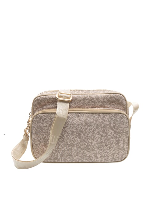 BORBONESE CAMERA CASE MEDIA ECO LINE Shoulder bag sand - Women’s Bags