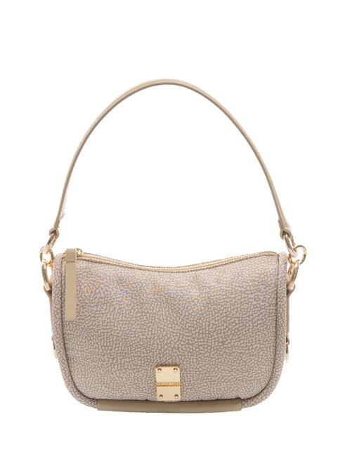 BORBONESE CAHIER HOBO SMALL Shoulder bag with shoulder strap sand - Women’s Bags
