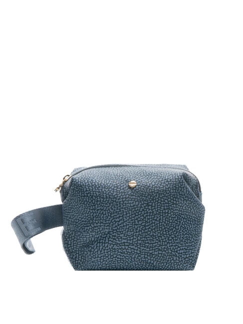 BORBONESE CLASSICA Beauty with handle denim - Women’s Bags