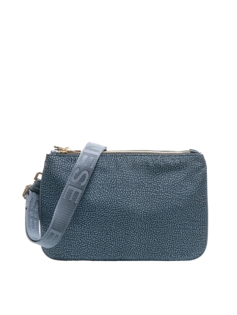 BORBONESE TRACOLLA SMALL ECO LINE Shoulder bag, Small denim - Women’s Bags