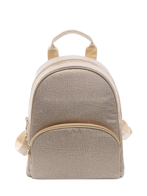 BORBONESE MEDIUM ECO LINE Women's Backpack sand - Women’s Bags