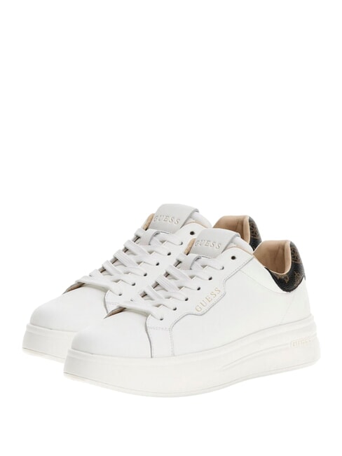 GUESS WINNIE Sneakers White / Brown - Women’s shoes