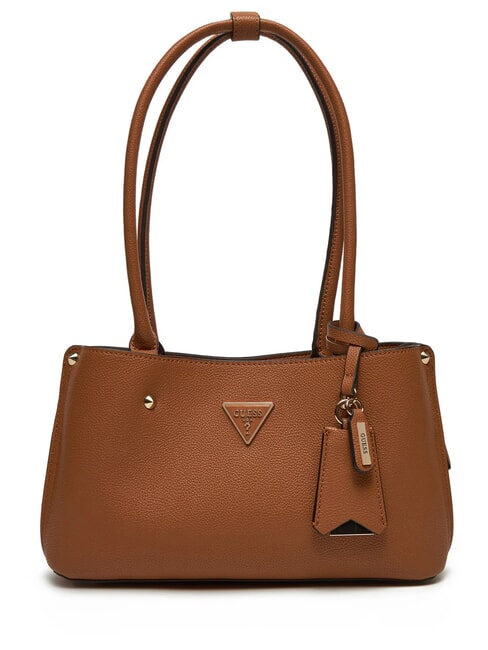 GUESS MERIDIAN Shoulder bag COGNAC - Women’s Bags