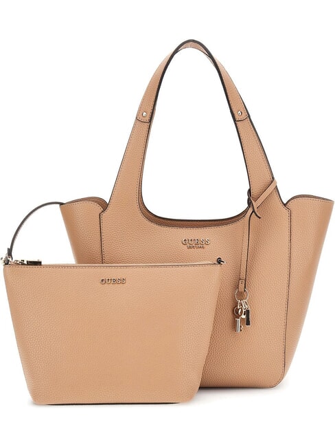 GUESS HELINA Shoulder bag, with clutch BEIGE - Women’s Bags