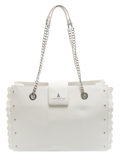 L'ATELIER DU SAC CHAIN Shoulder bag white - Women’s Bags