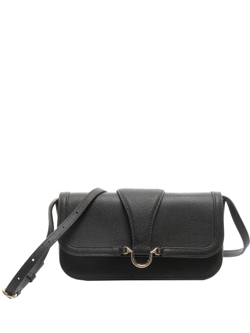 BORBONESE OVAL T shoulder bag dark head - Women’s Bags