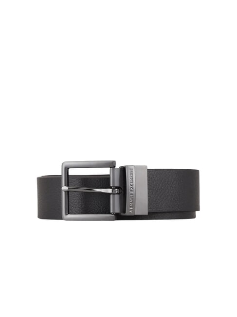 ARMANI EXCHANGE A|X DOUBLE Reversible and shortenable belt black / navy - Belts