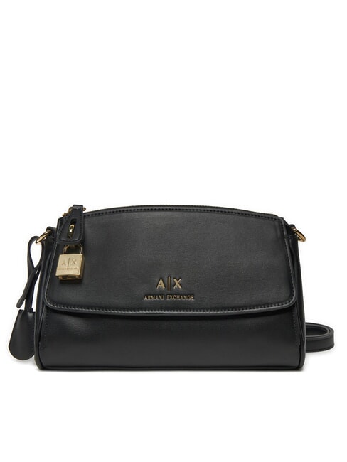 ARMANI EXCHANGE JANE Shoulder bag with padlock black - Women’s Bags