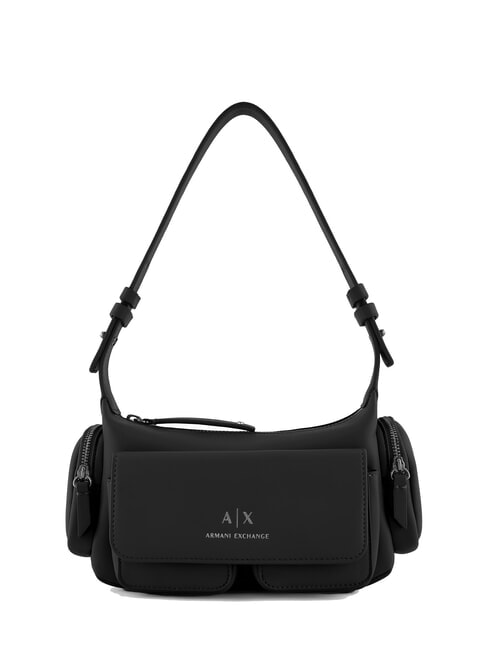 ARMANI EXCHANGE RACHEL Shoulder bag with pockets black - Women’s Bags