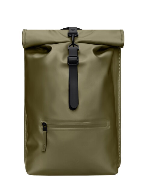 RAINS ROLLTOP RUCKSACK Large waterproof backpack revel - Backpacks