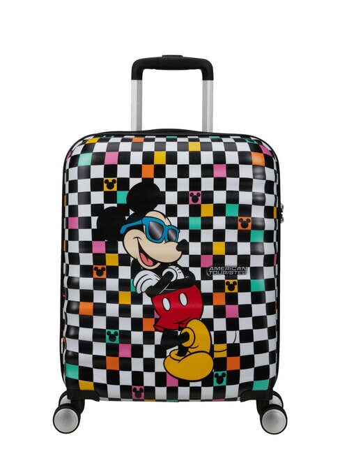 AMERICAN TOURISTER WAVEBREAKER DISNEY  Trolley Hand Luggage mickey check - Hand luggage