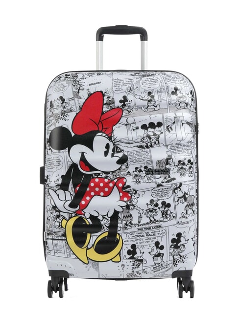 AMERICAN TOURISTER WAVEBREAKER DISNEY  Medium Trolley MINNIE COMICS - Rigid Trolley Cases