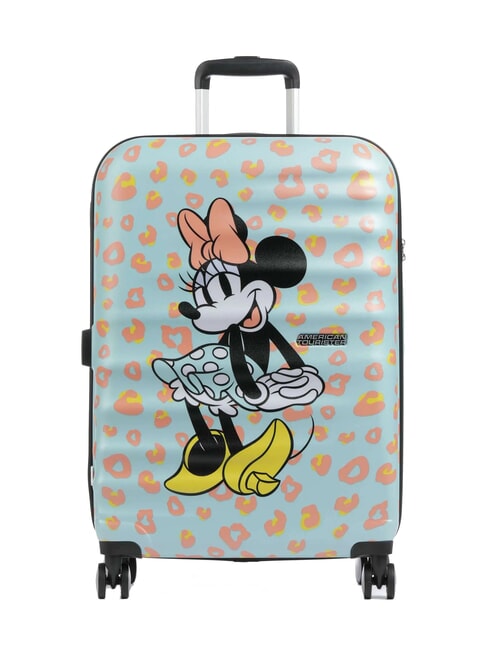 AMERICAN TOURISTER WAVEBREAKER DISNEY  Medium Trolley minnie pastel dots - Rigid Trolley Cases
