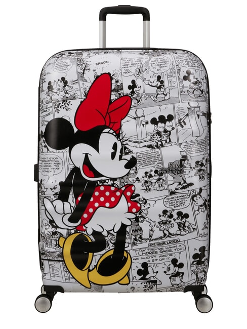 AMERICAN TOURISTER WAVEBREAKER DISNEY  Large Trolley MINNIE COMICS - Rigid Trolley Cases