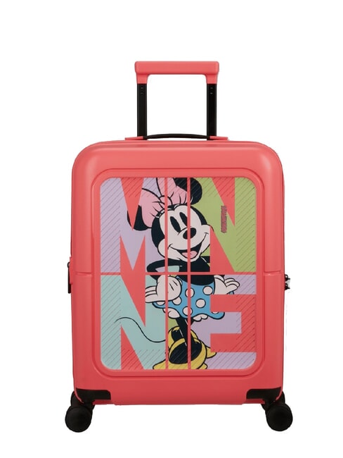 AMERICAN TOURISTER DASHPOP DISNEY  Expandable Hand Luggage Trolley minnie pop letters - Hand luggage