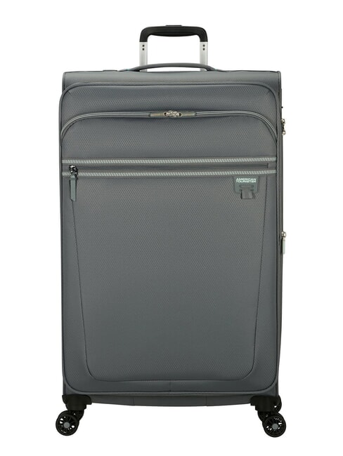 AMERICAN TOURISTER AEROSPIN Large, expandable trolley stone basalt - Semi-rigid Trolley Cases
