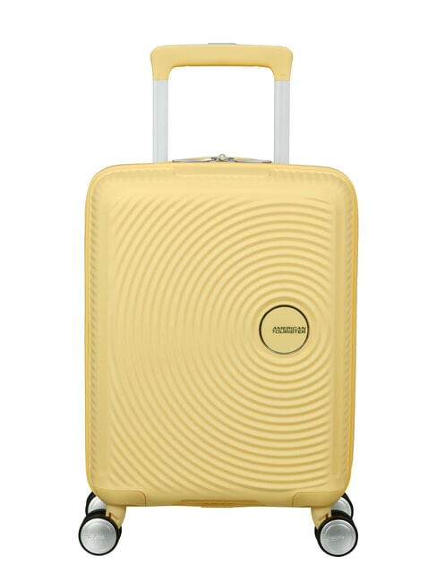 AMERICAN TOURISTER SOUNDBOX MINI Extra small carry-on luggage pastel yellow - Hand luggage