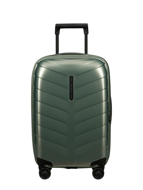SAMSONITE ATTRIX Expandable slim cabin trolley basil green - Hand luggage