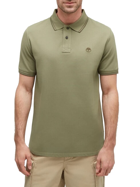 TIMBERLAND MILLERS RIVER  Short-sleeved polo shirt cassel earth - Polo shirt