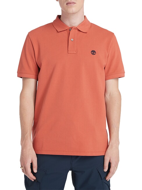 TIMBERLAND MILLERS RIVER Pique polo hot sauce - Polo shirt