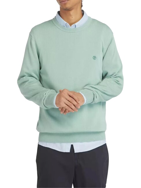 TIMBERLAND WILLIAMS RIVER Crewneck sweater granite green - Sweatshirts