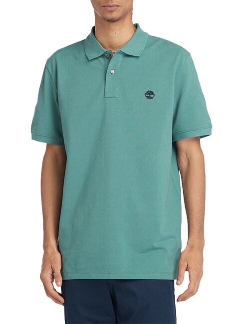 TIMBERLAND MILLERS RIVER Pique polo sea pine - Polo shirt