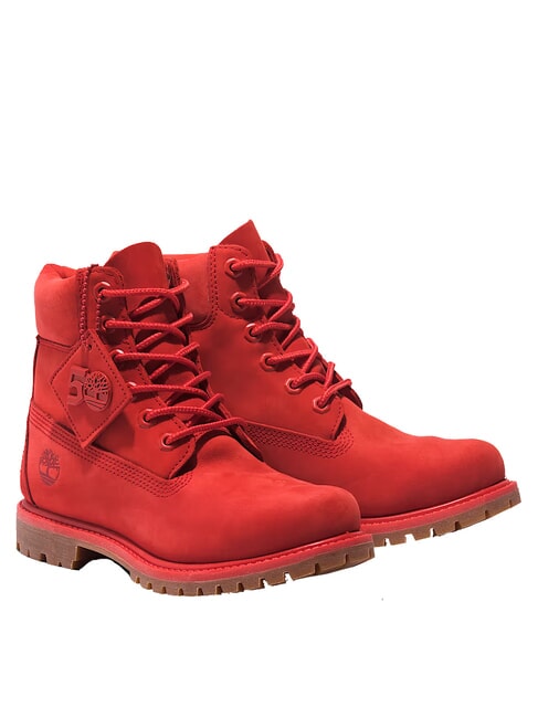 TIMBERLAND 6 INCH LACE UP  Padded ankle boots aura orange - Women’s shoes