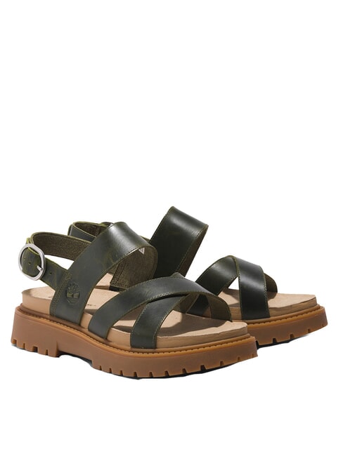 TIMBERLAND CLAIREMONT WAY Women's Sandals dark green - Women’s shoes