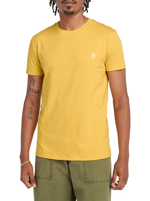 TIMBERLAND SS DUNRIVER CREW Cotton T-shirt mimosa - T-shirt
