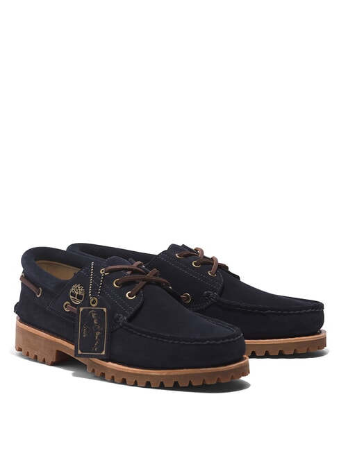 TIMBERLAND AUTHENTIC  Leather boat shoes black noir - Men’s shoes