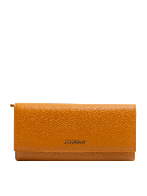 COCCINELLE ANEMONE Large leather wallet paprika - Women’s Wallets
