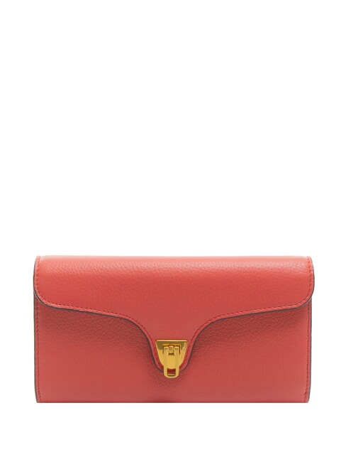 COCCINELLE BEAT SOFT Leather wallet cranberries - Women’s Wallets