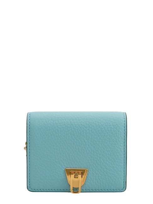 COCCINELLE BEAT SOFT Wallet/Clutch with Shoulder Strap blue aquarelle - Women’s Bags